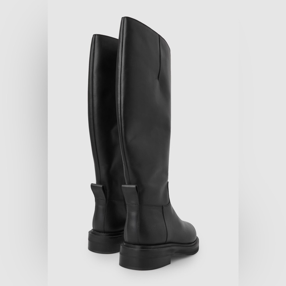 COS Leather Riding Boot size 8.5 - Picture 3 of 8